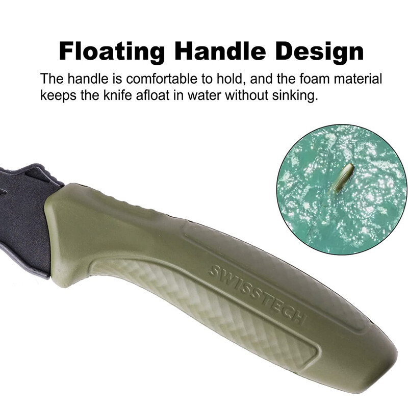 9" Fishing Knife Set Fillet Knife for Filleting Boning w/Floating Foam Handle US