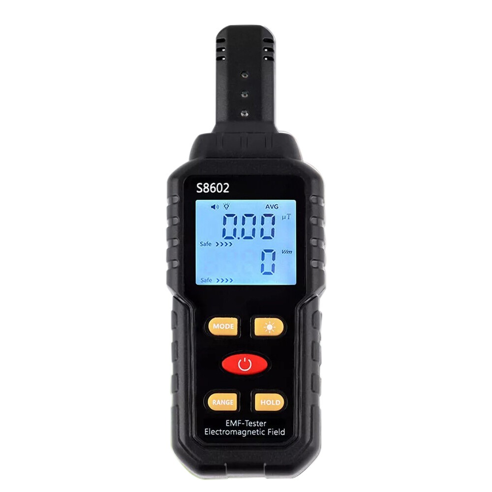 3 In 1 Temperature Electromagnetic Field Tester Digital Sensor Reader EMF Meter