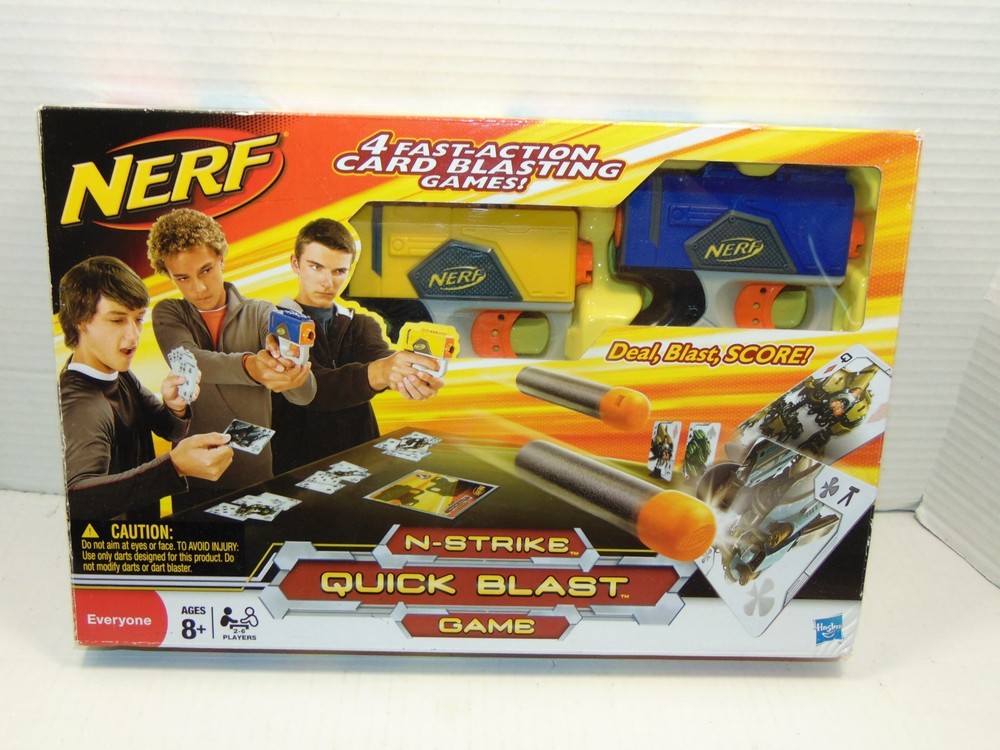Nerf N-Strike Quick Blast Game Card Blasting Game