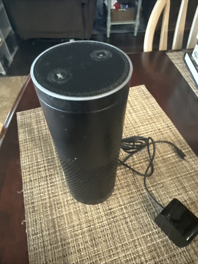 (N) Amazon Echo 1st Generation SK705DI Bluetooth Alexa-Enabled Smart Speaker