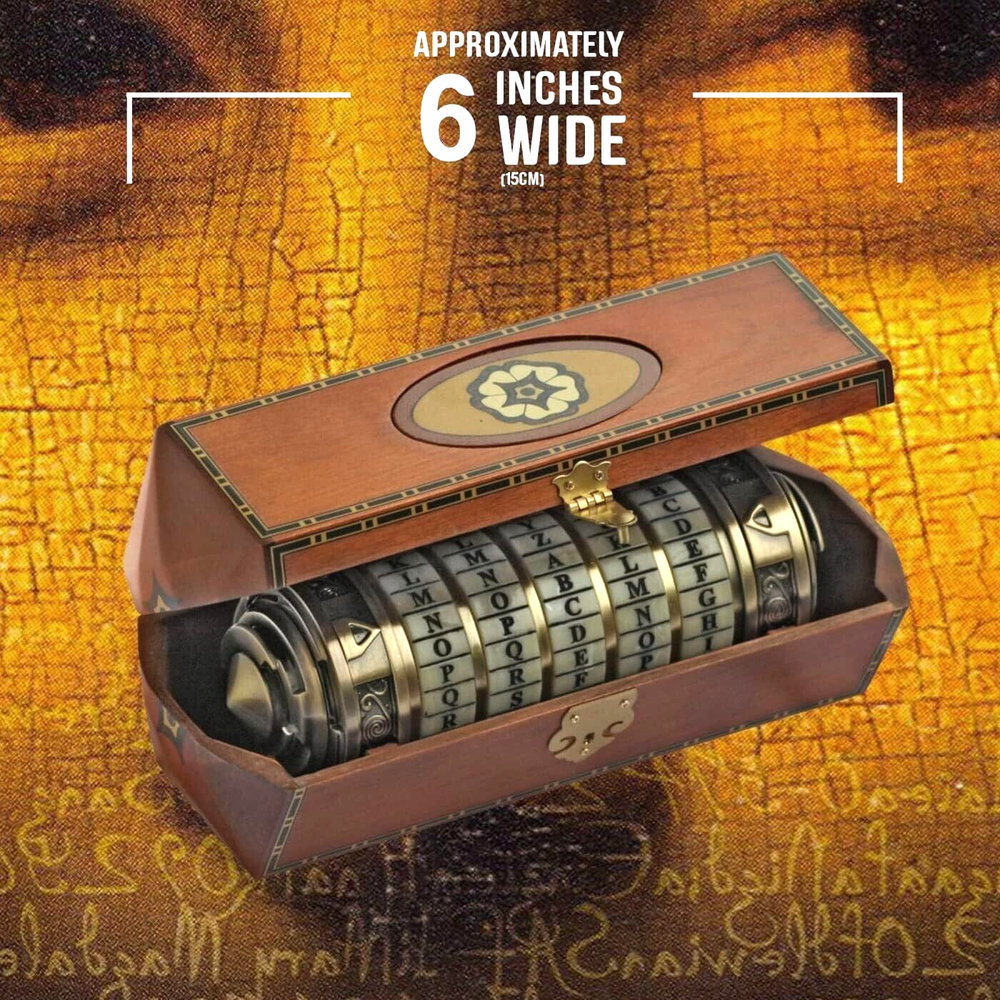The Da Vinci Code Cryptex 1:1 Scale Authentic Movie Prop Replica PRE-ORDER NOW