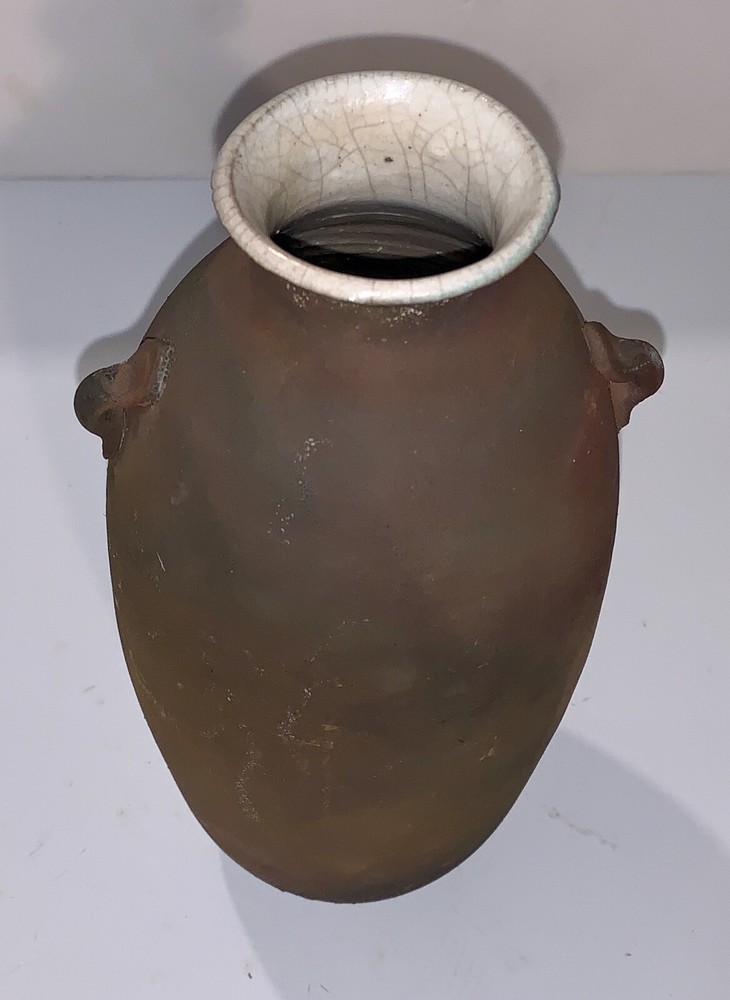 Richard Dick ROHLEDER 9” Pottery Vase ~ Signed On Bottom