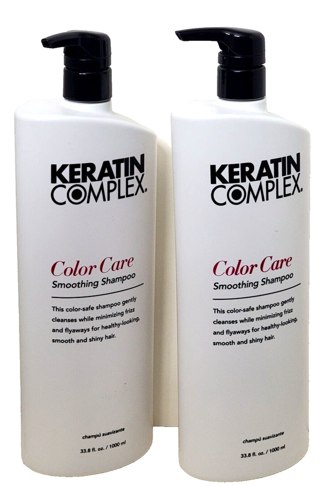 KERATIN COMPLEX Color Care Smoothing Shampoo 33.8 fl oz / 1000 ml x 2