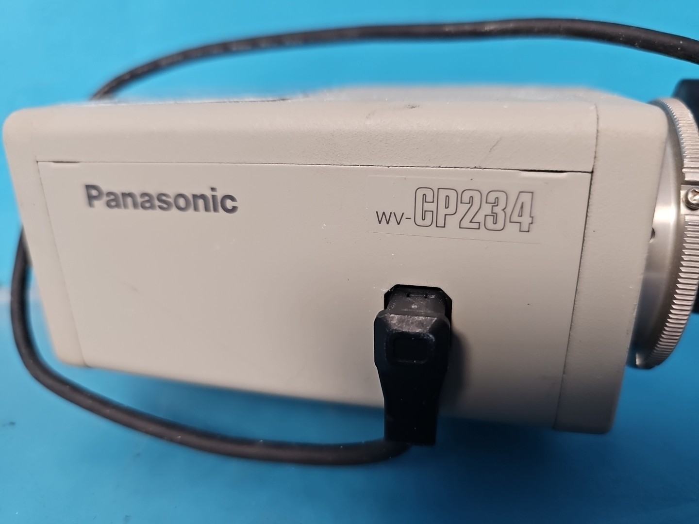 Panasonic Color CCTV Camera Model WVCP-234 Digital Tamron Lens 24v Used Works