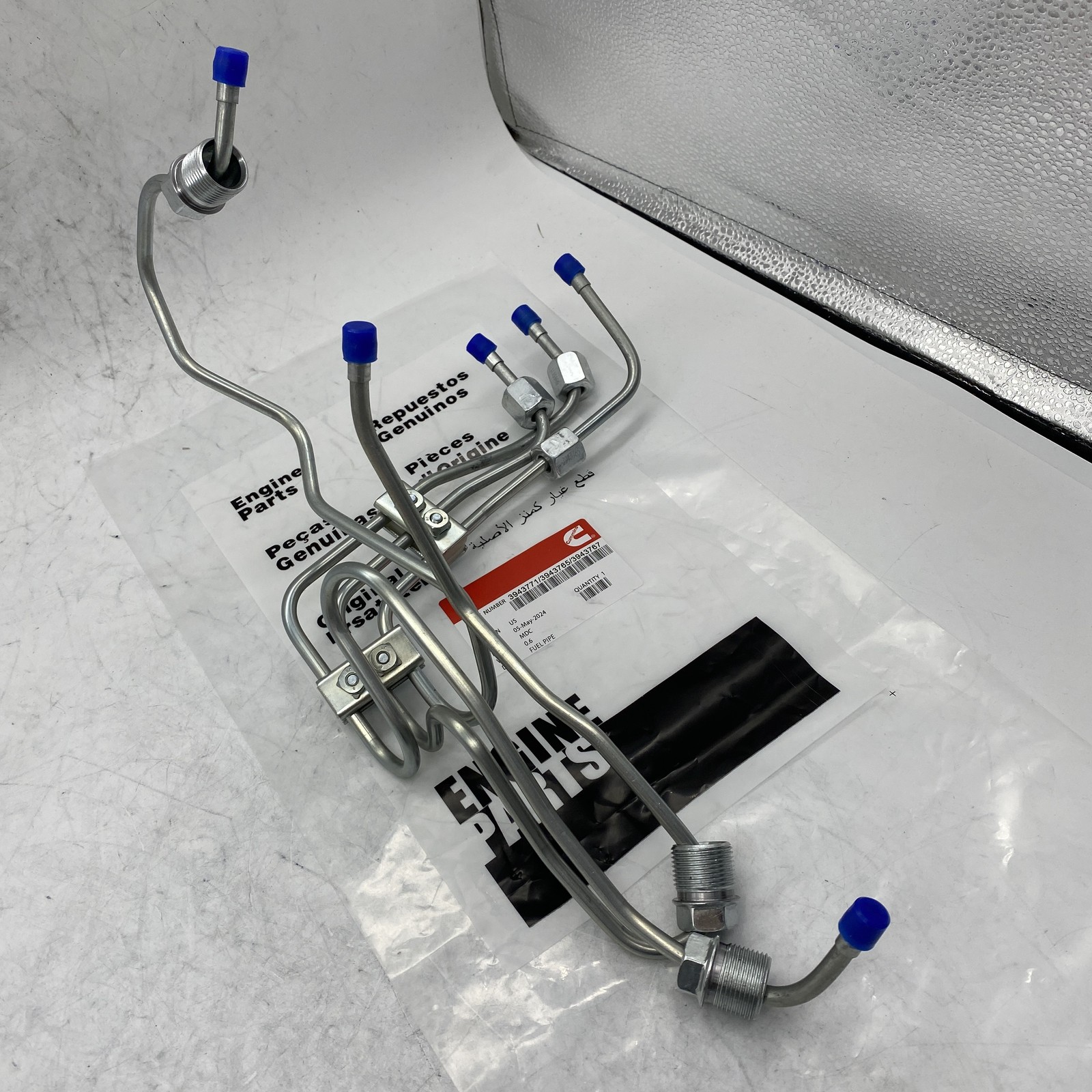 FUEL INJECTOR LINES FOR 1998.5‐2002 24V 5.9L CUMMINS ENGINES W/ VP44 PUMP