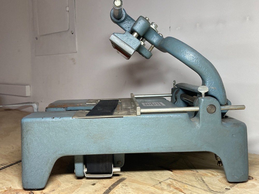Vintage Addressograph Class 100 Embossing Machine