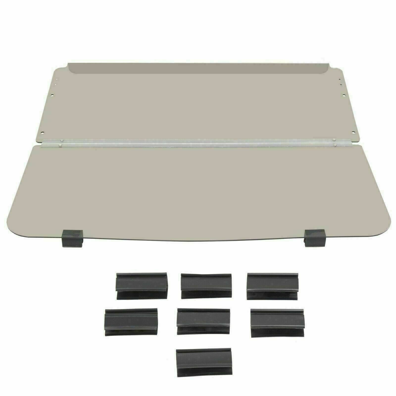 For Club Car DS 1982-2000.5 Golf Cart Tinted Folding Windshield Windscreen