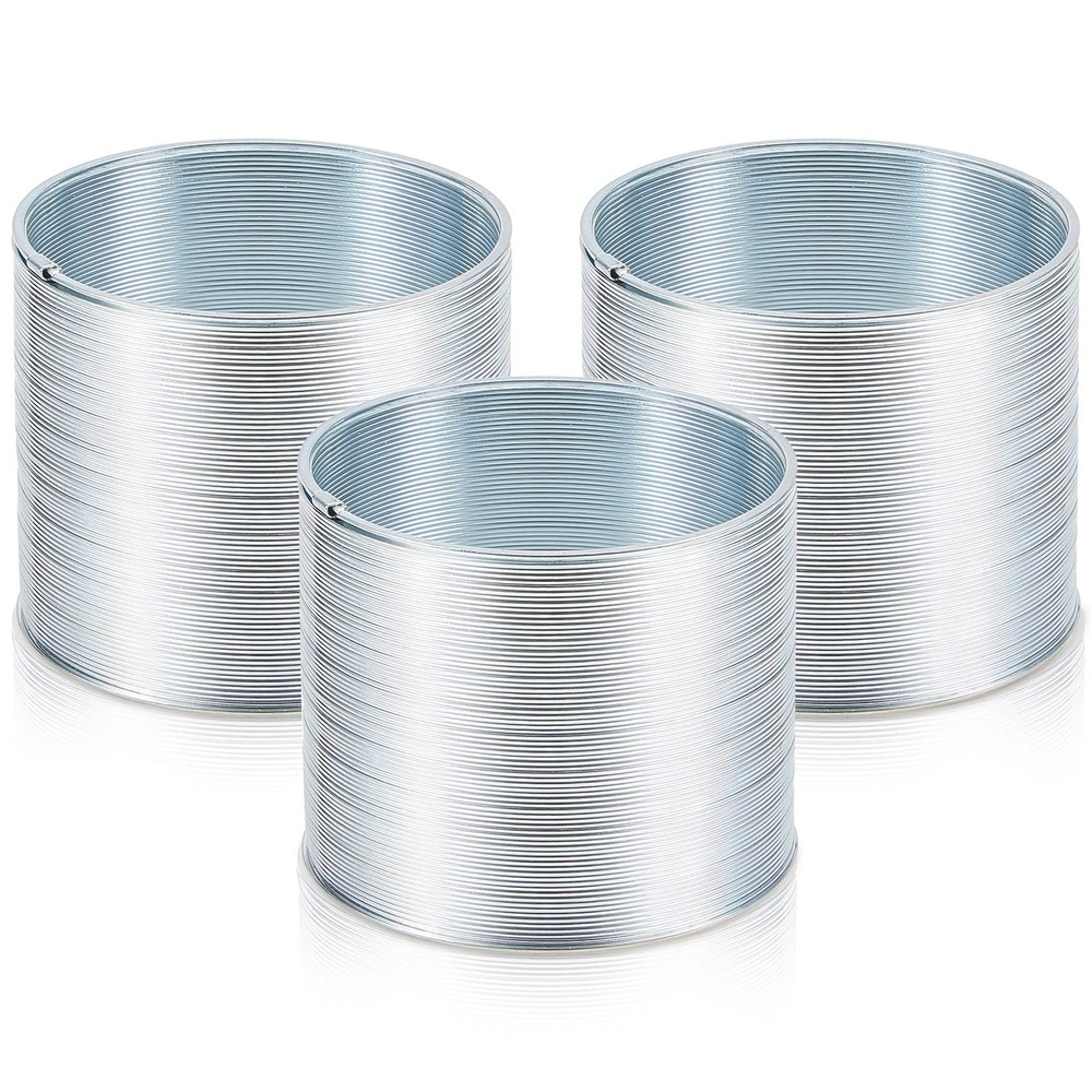 3 Pieces Squirrel Baffle Metal Spring Device Barrier Silver