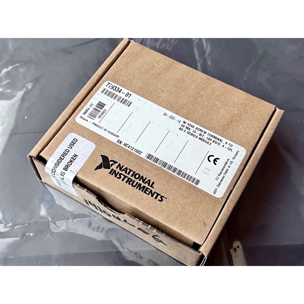 NEW National Instruments NI 9265 NI-9265 Current Output Module