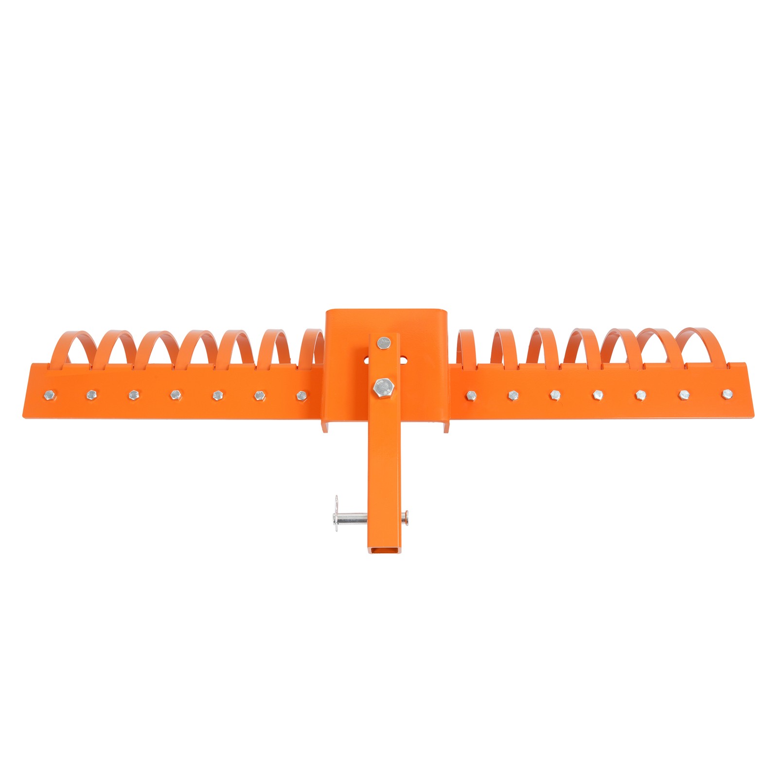 48" Landscape Rake Pine Straw Rake Rock Rake For 2" Receiver Tractor ATV/UTV