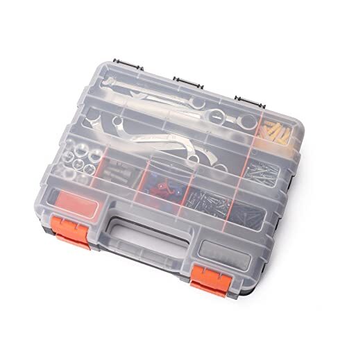 2 PCS Set Double Side Tools Organizer Customizable Removable Plastic Dividers, H