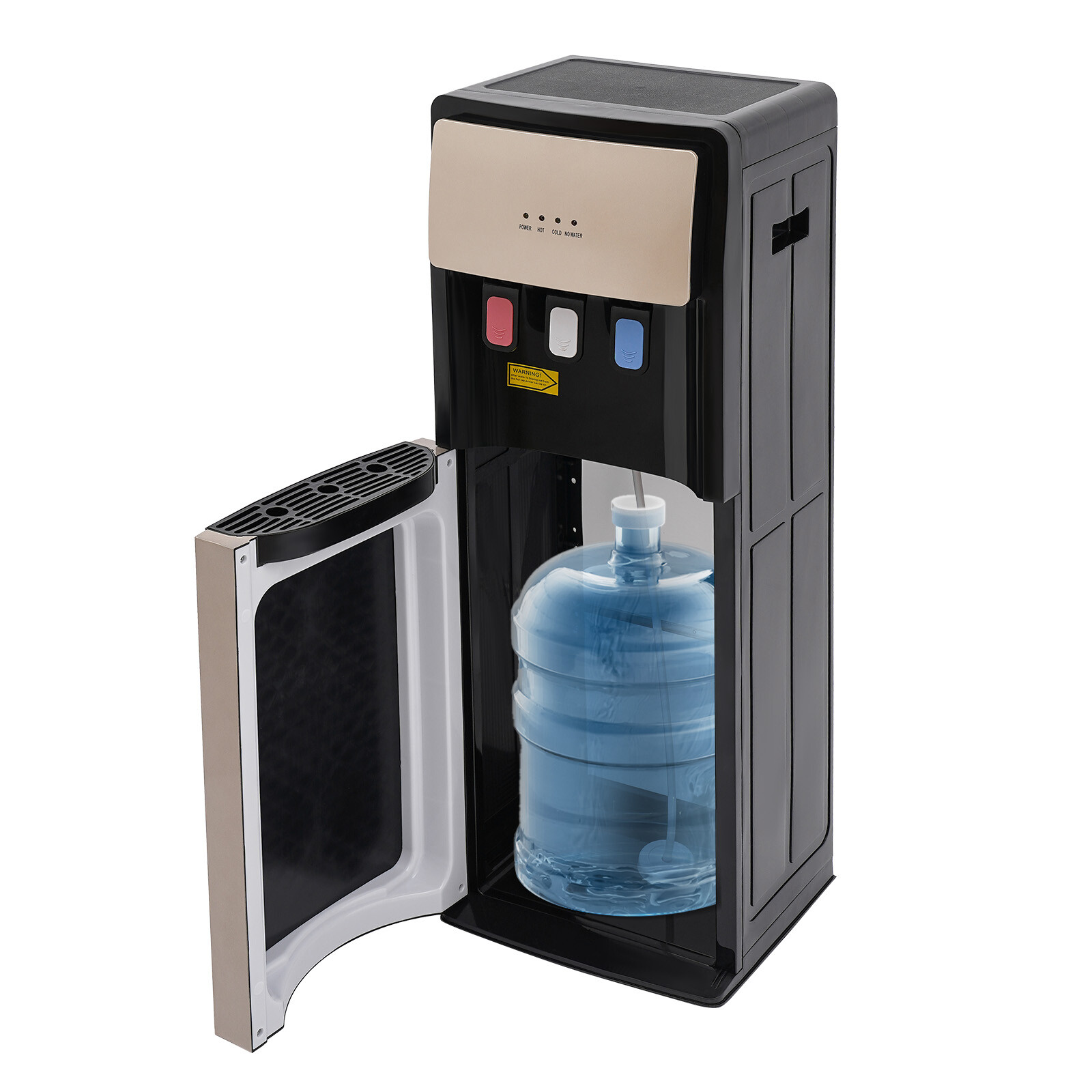 Bottom Loading Water Cooler Dispenser with Hot, Cold, and Room Temperature
