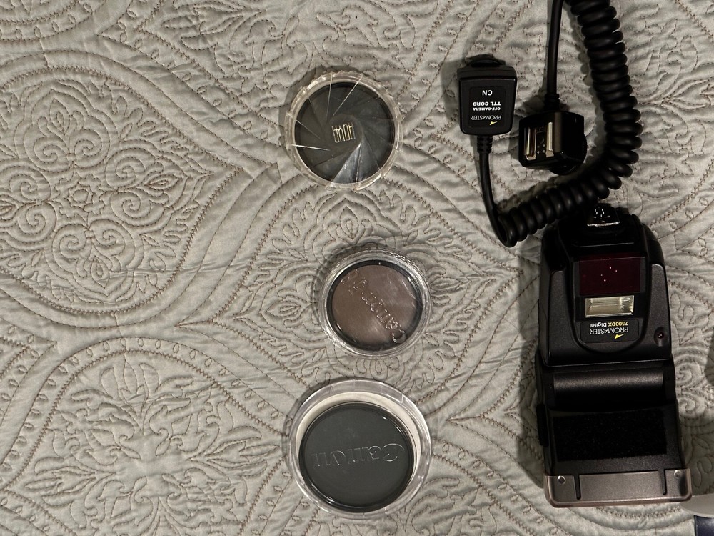 Canon compatible digital camera accessory lot Various brands