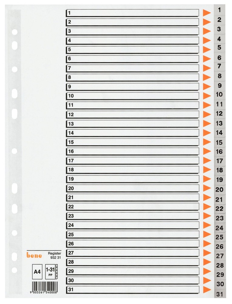 Bene 93231 Divider Grey