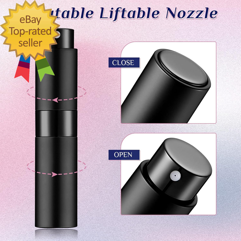 15 Pcs 8 Ml Perfume Atomizer Refillable Small Perfume Spray Bottle Empty