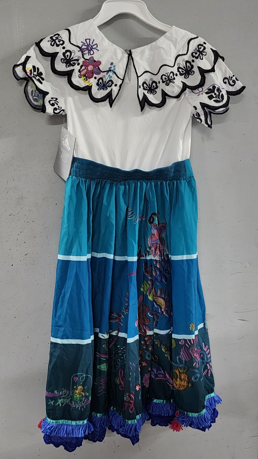 Disney Encanto Mirabel Madrigal Dress Sz 3-10 Costume Dress w/btn NWT SHIPS FREE