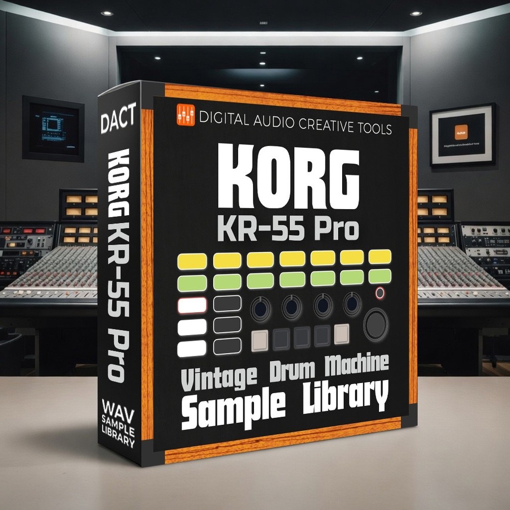 Korg KR-55 Pro Drum Machine Sample Library