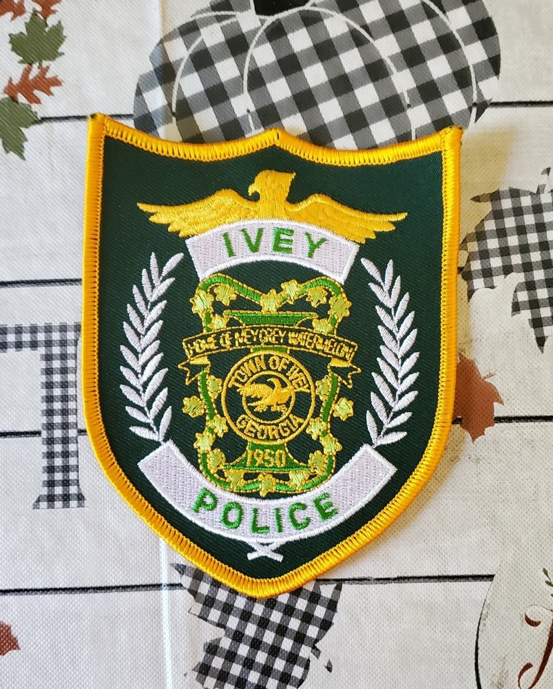 IVEY  GEORGIA  Police Patch