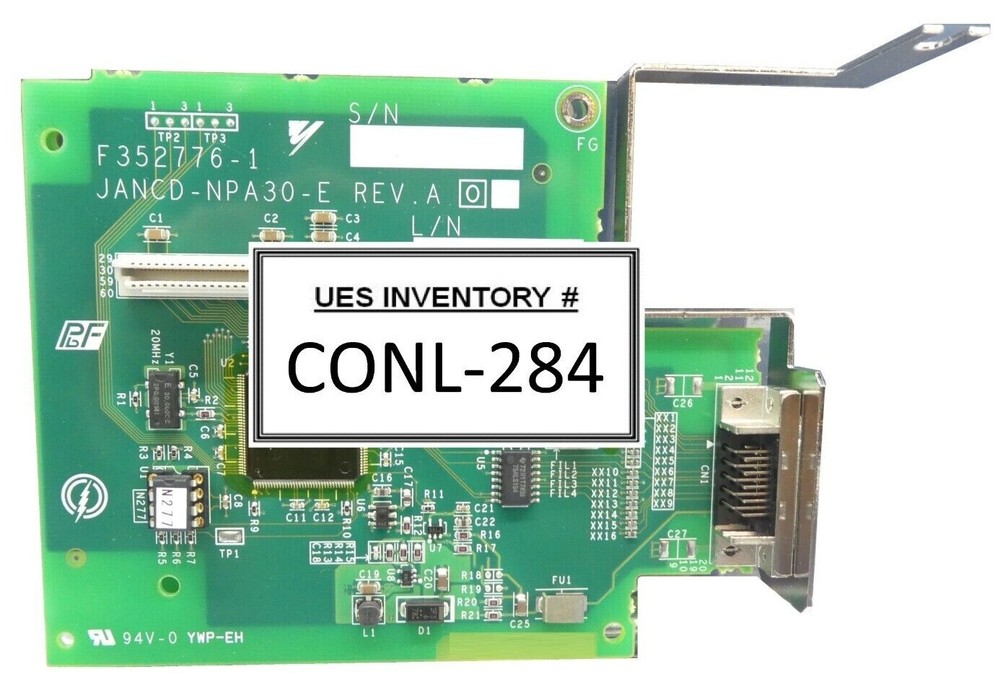 Yaskawa Electric JANCD-NPA30-E Robot Controller PCB F352776-1 Working Surplus