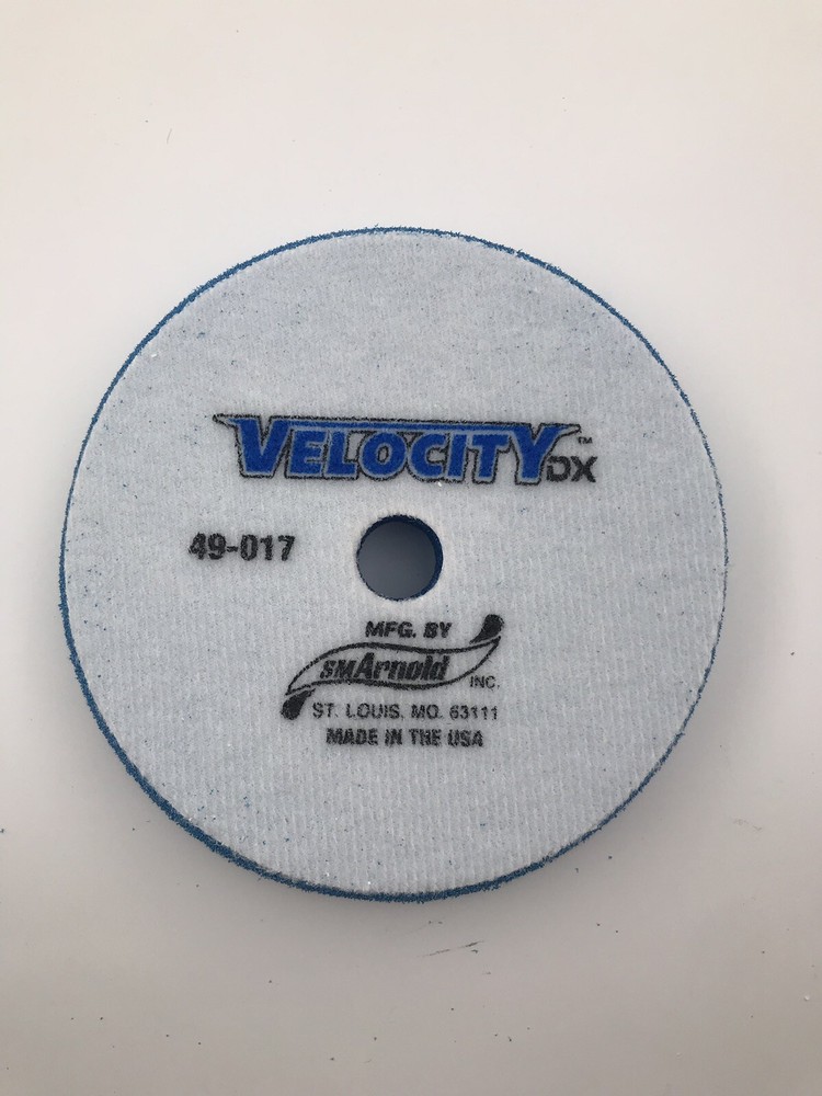 SM Arnold Velocity DX Buffing pad 7" moderate surface defect Removal 2 pads