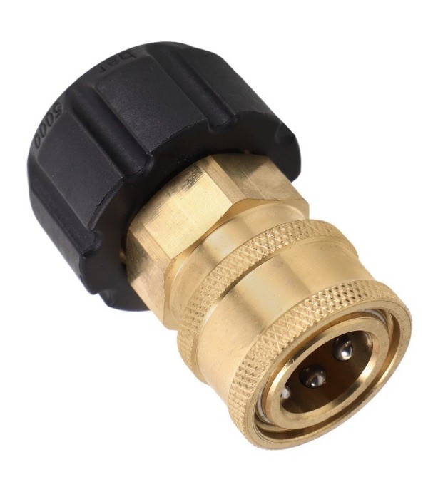 New Quick Connect 3/8High Pressure Water Pipe Conversion Washer Coupling Adapter