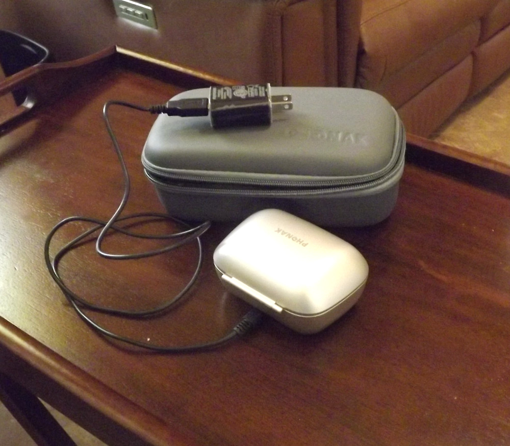 Phonak rechargeable hearing aides used