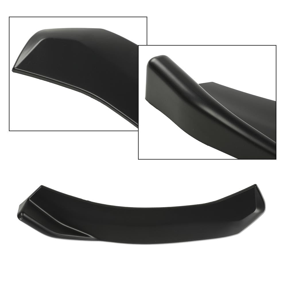 Universal Front Bumper Lip Splitter Diffuser Winglet Type-2 Black
