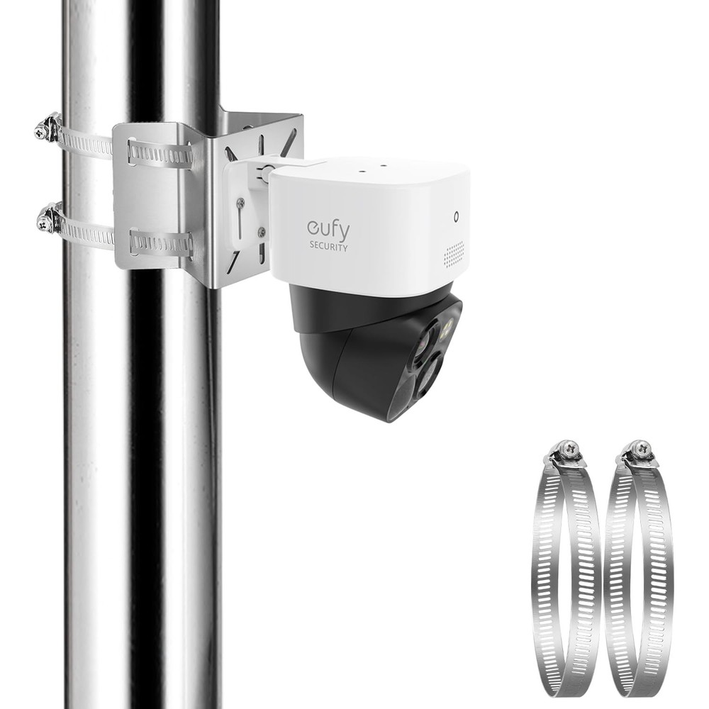 Adjustable Weatherproof Camera Mount Kit for Solar Security Cameras - 1 Pack