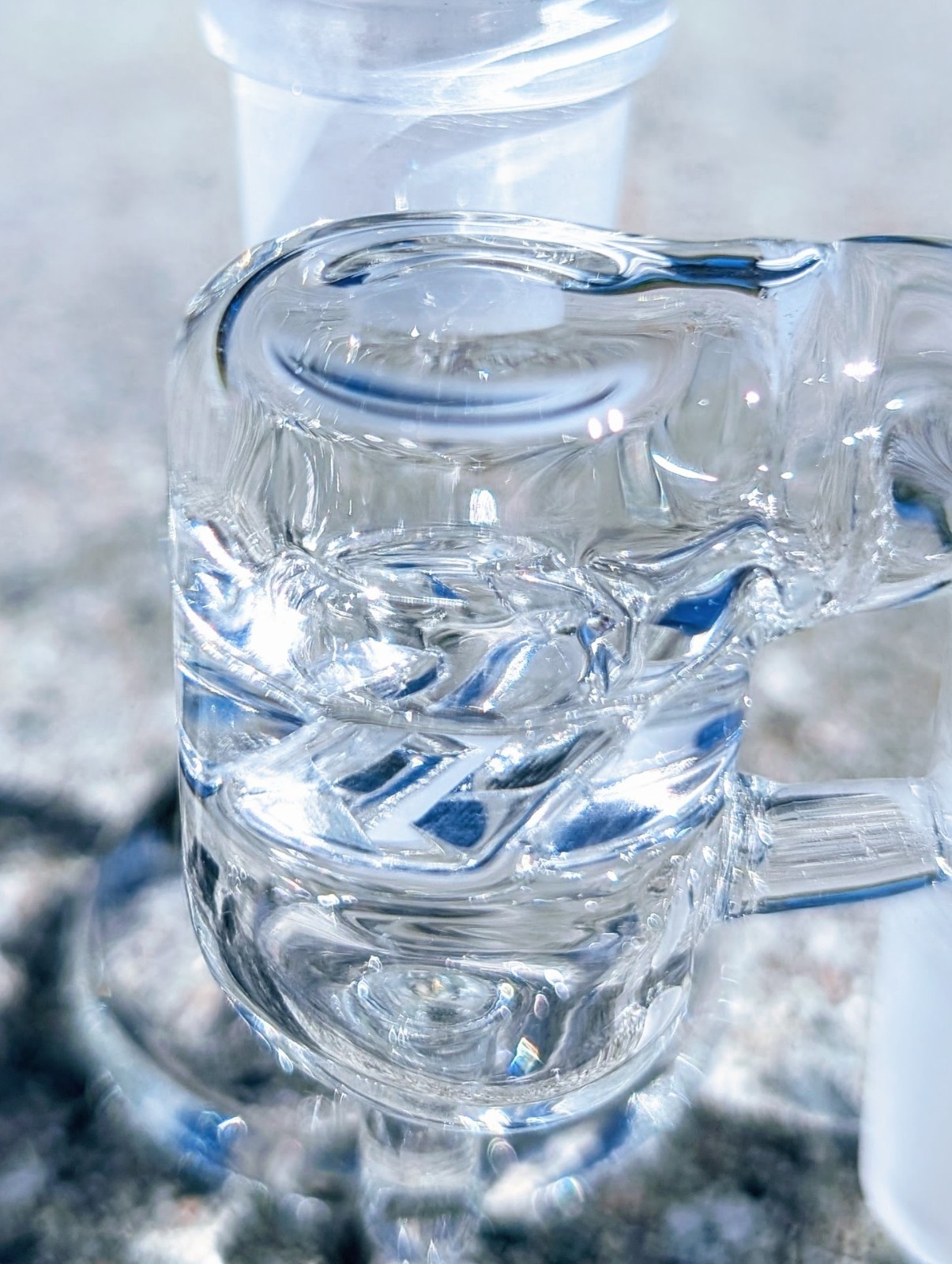 Turbine Perc 14mm 45° Premium Dry Ash Catcher Tobacco Water Pipe Bong Bubbler