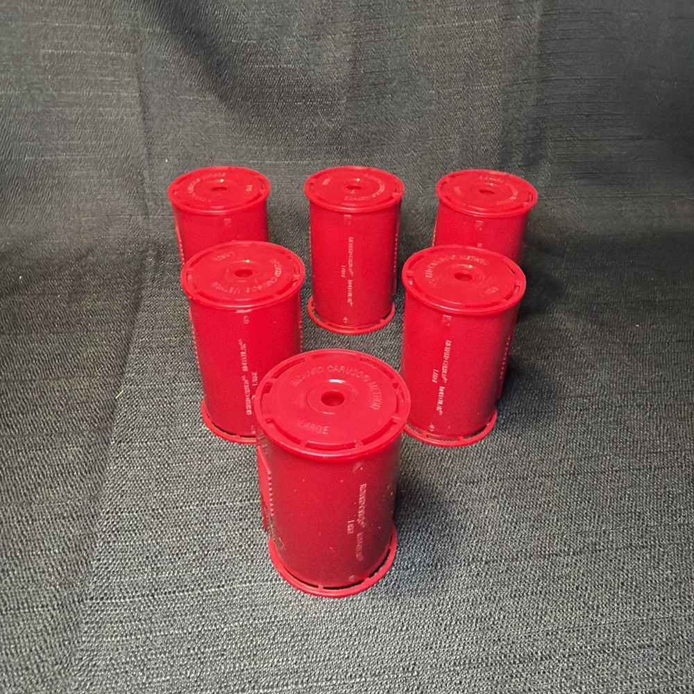 6 Caruso Ionic Molecular Steam Setter Replacement Curlers Rollers Large Lot
