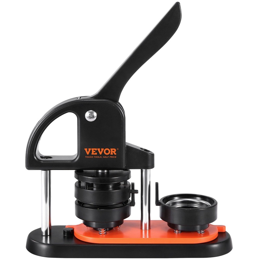 2.28 inch Fun Button Press 58mm with 100 Components Ergonomic Handle Maker Kit