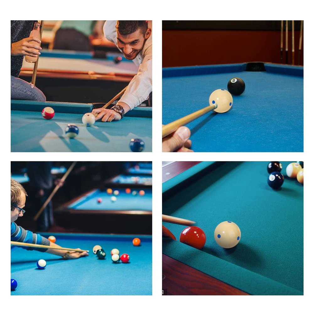 Black Dot & Blue Dot Practice Training Cue Balls, AAA-Grade PRO Cup Standard ...