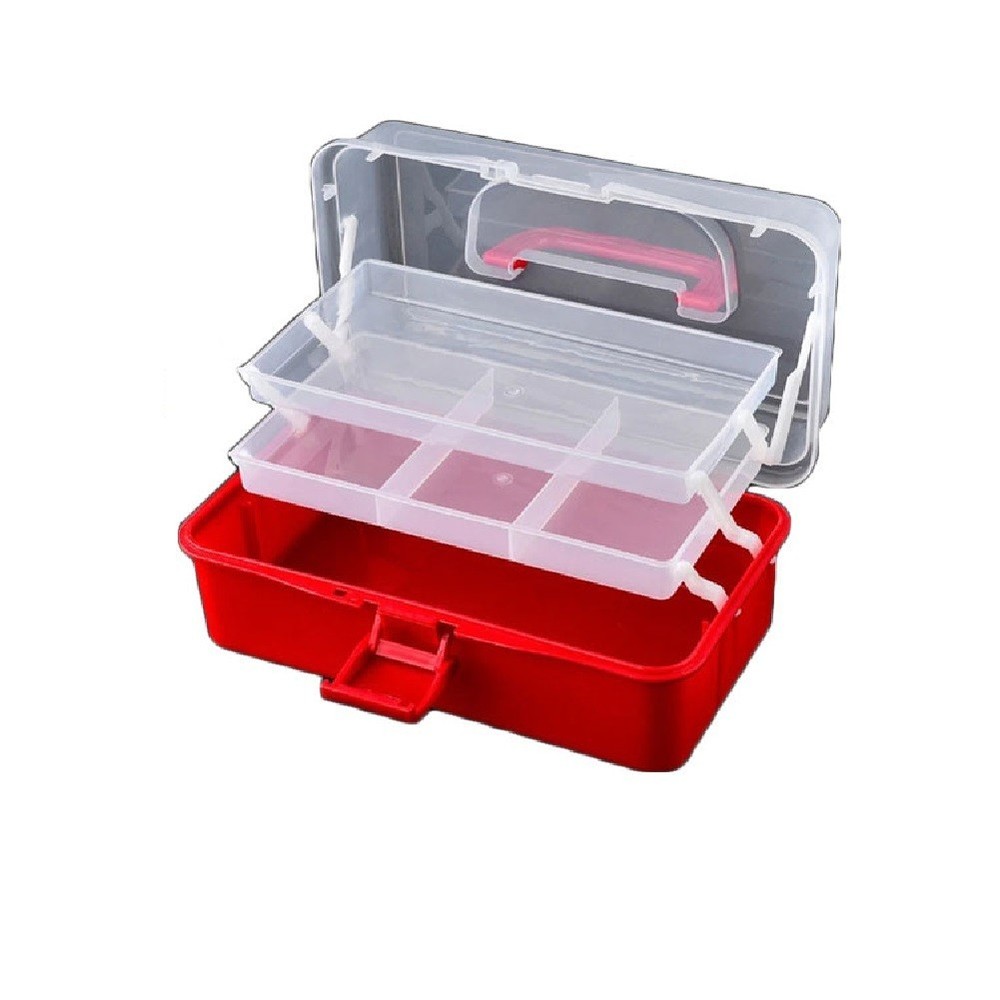 Adequate Space Multifunctional 3 Layer Tackle Organizer for Accessories