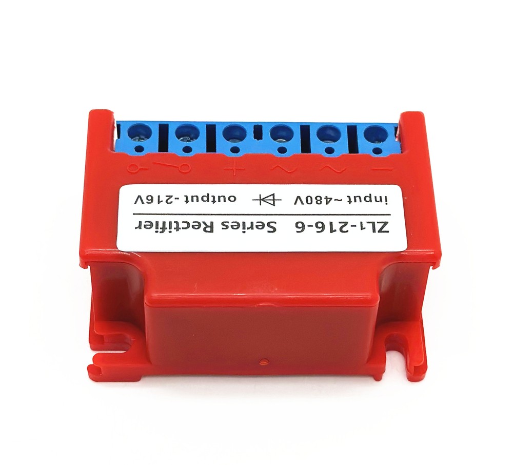ZL1-216-6 Series Rectifier input ~480V output -216V half-wave brake module
