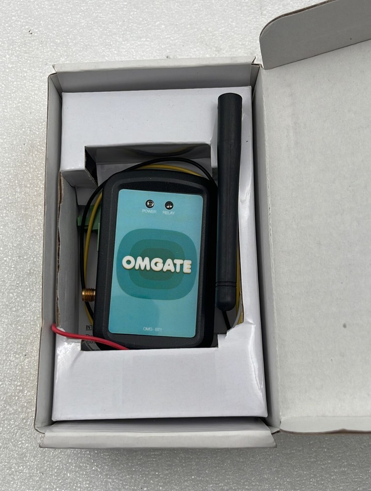 OMGATE OMG-BT1 Bluetooth Remote Garage Door / Gate Controller W/ box