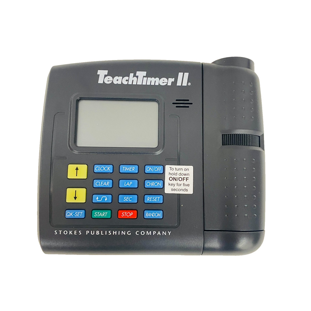 TeachTimer II Projection Classroom Timer Clock Stokes Publishing Teach Timer 2