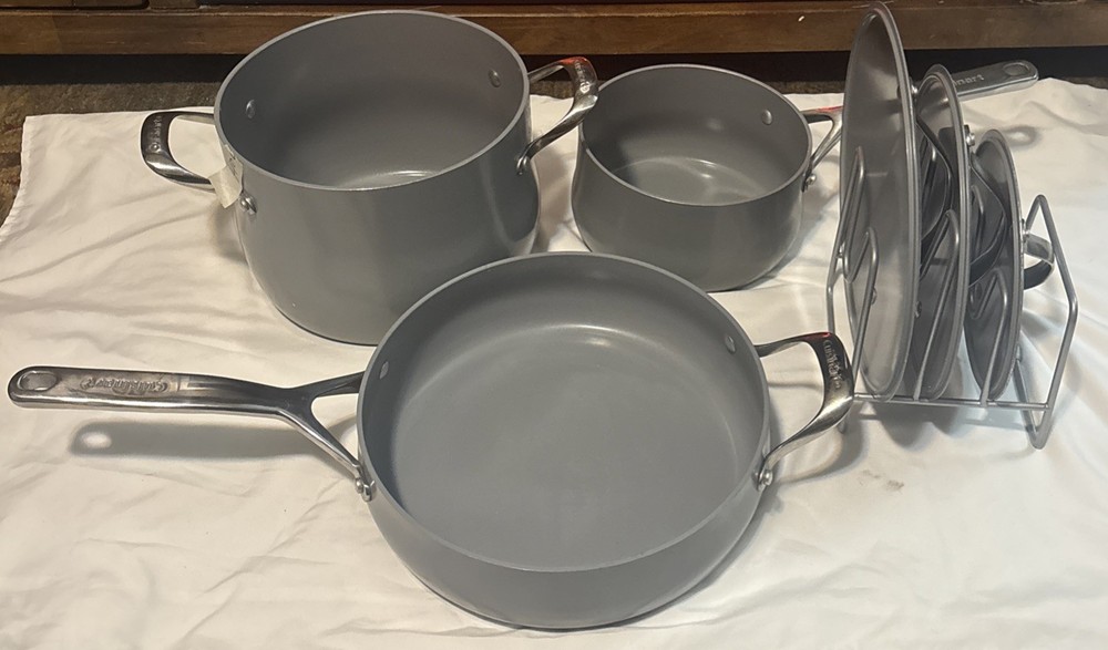 Cuisinart Culinary Collection Cookware 8-Piece Set Non-stick Ceramic