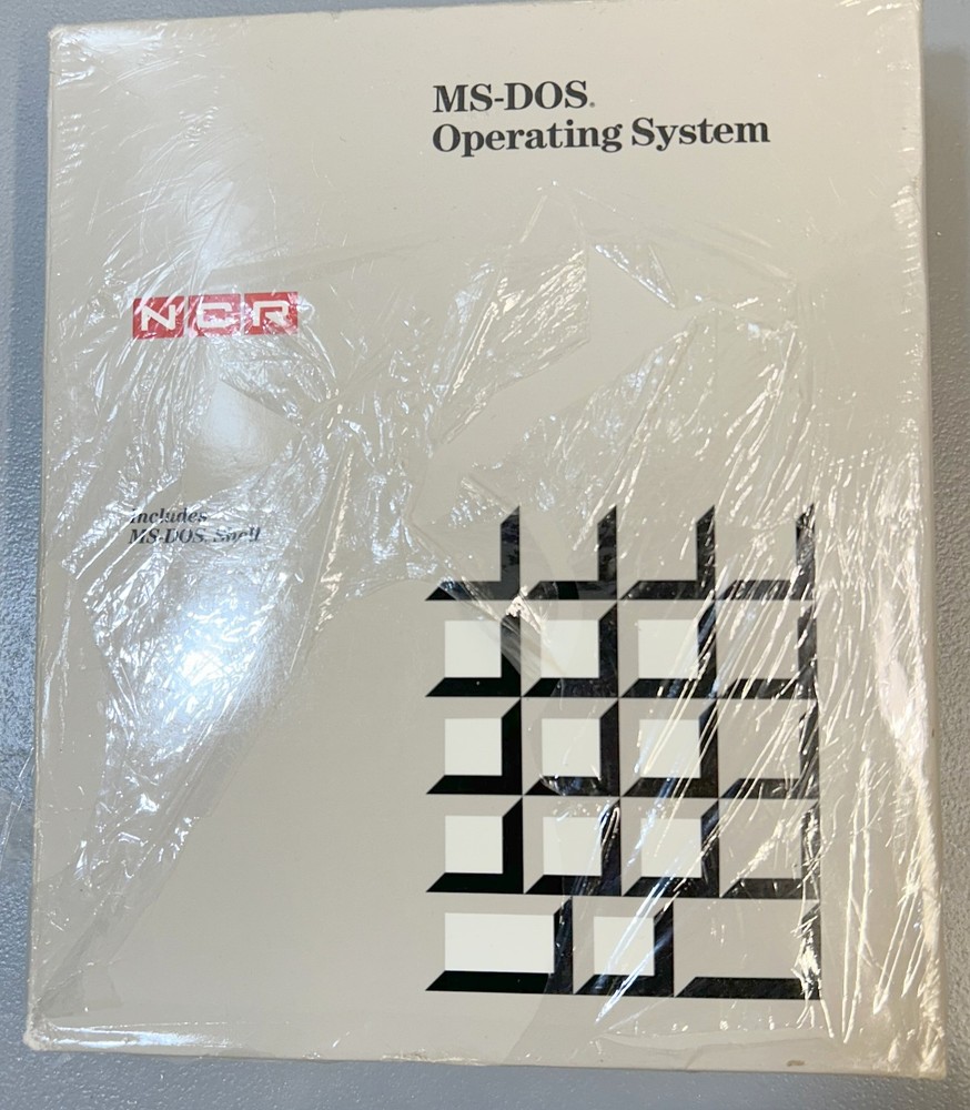 NCR MS-DOS w/Software New in Box