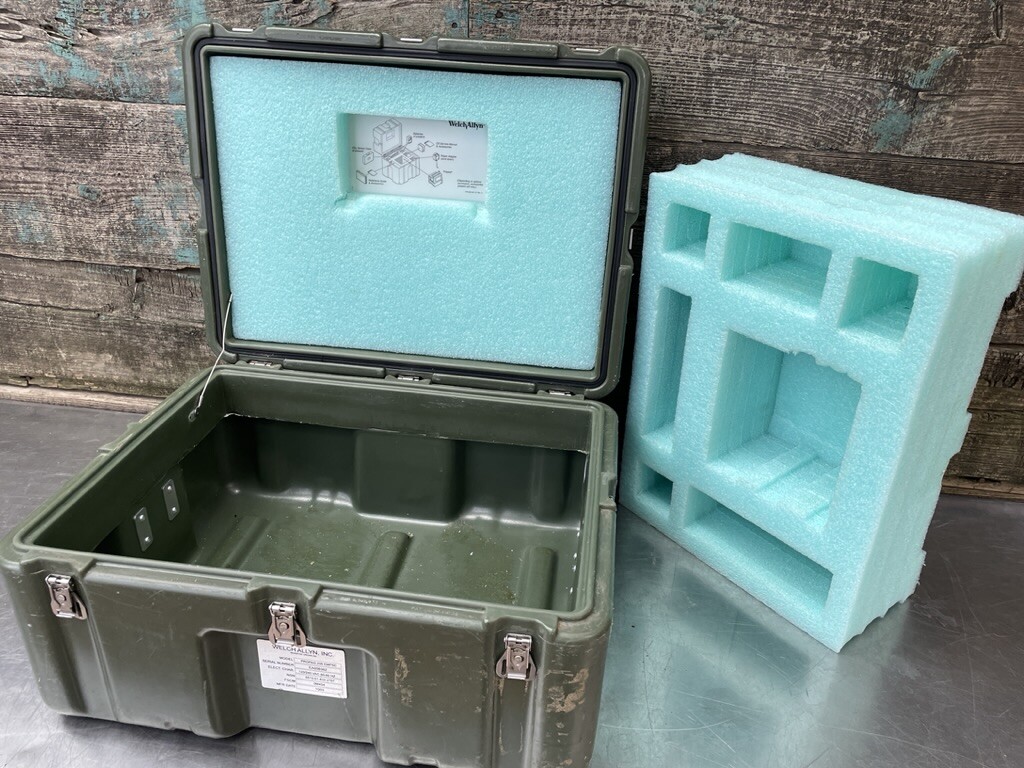 25x19x15" Exterior Pelican Hardigg Weather Tight Transport Case Military Medical