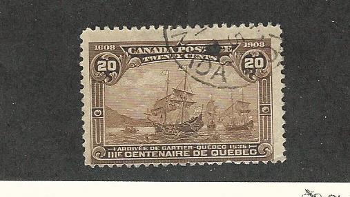 Canada, Postage Stamp, #103 Used, 1908