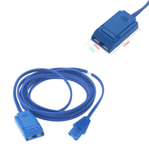 2Pc-Negative Plate Cable Bipolar Rem Negative Plate Connection Cable 3M Reusable