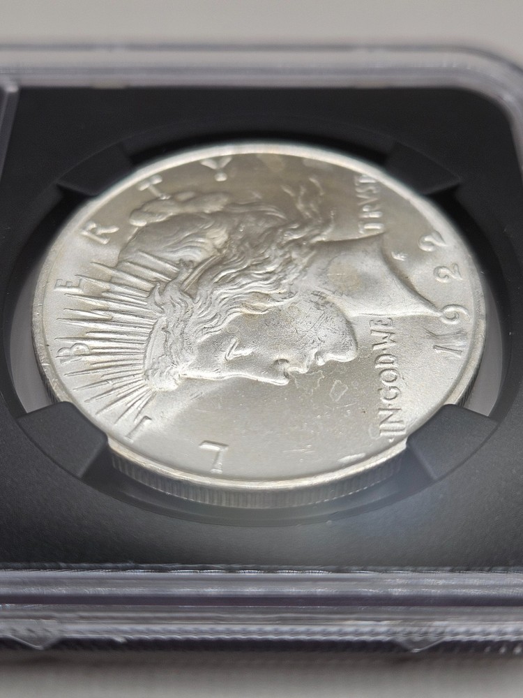 1922 Peace Dollar NGCX MS 9.4 (MS 64)