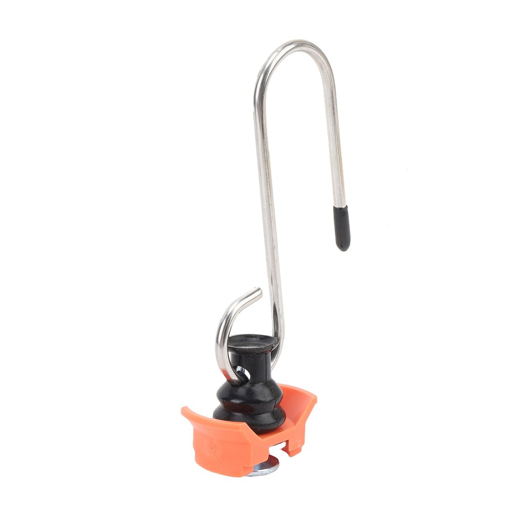 10PCS Single Stud Fitting L Track Tie Down Anchor With Hook For Van Pickup YFVE