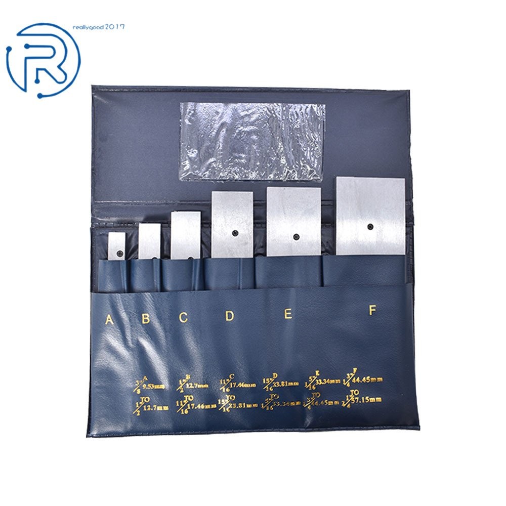 6 Pcs ADJUSTABLE PARALLEL SET 3/8" - 2-1/4" For Layout Inspection