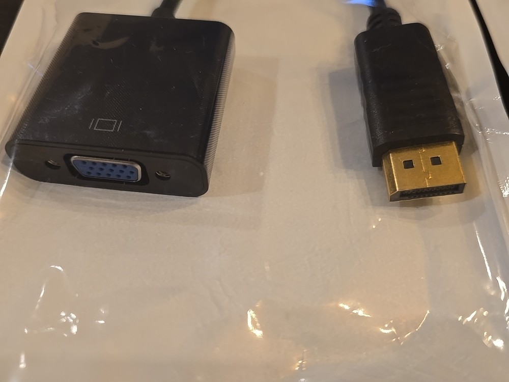 2 Pack Display Port To VGA Adapter