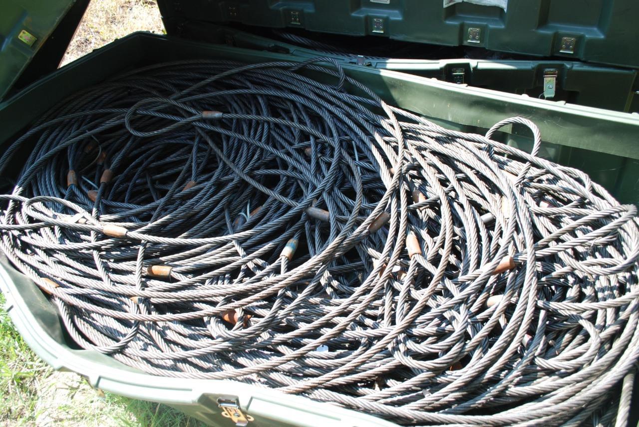 5/8 WIRE ROPE SLING 30 FEET EYE TO EYE SWL 7800 NEW MIL SURPLUS