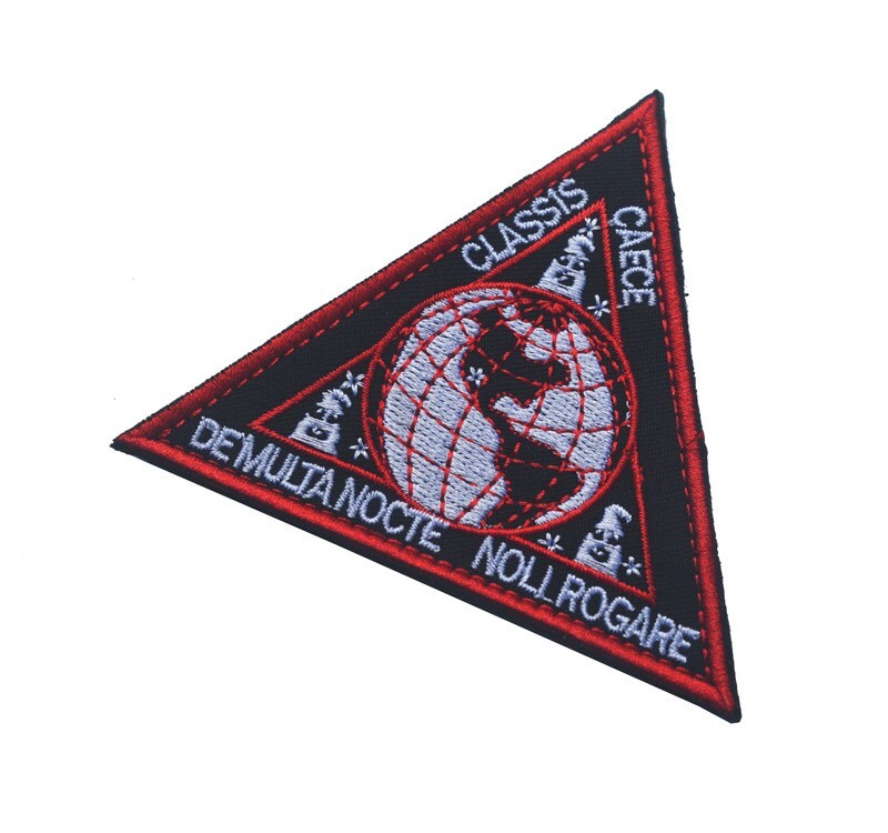 US Air Force CLASSIS CAECE Squadron Demulta Nocte Nolirogare Hook Loop Patch