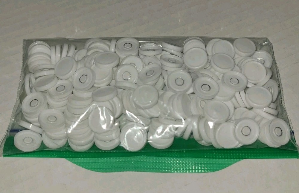 Medicine Vial Caps White small 200pcs