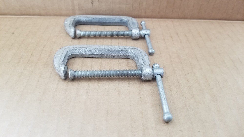 2PC 2inch No.112 C Clamp Working VGC
