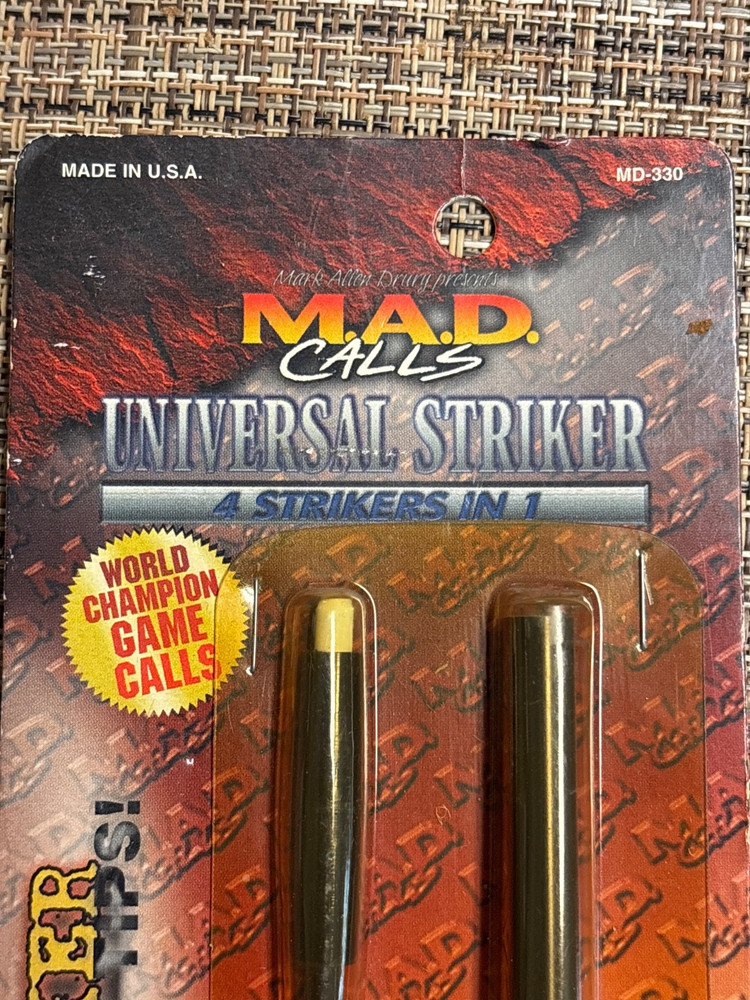 MAD Universal Turkey Call Striker New